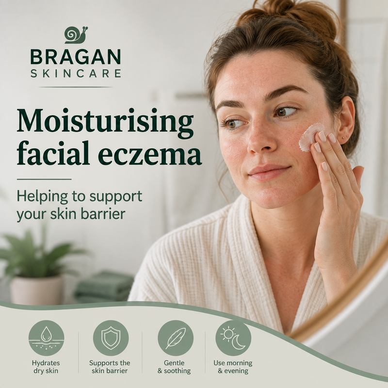 Moisturising facial eczema: How to hydrate sensitive skin