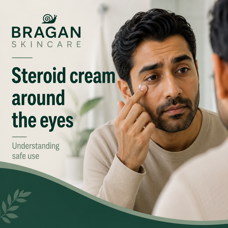 Steroid cream around the eyes: Is it safe for eyelid eczema?