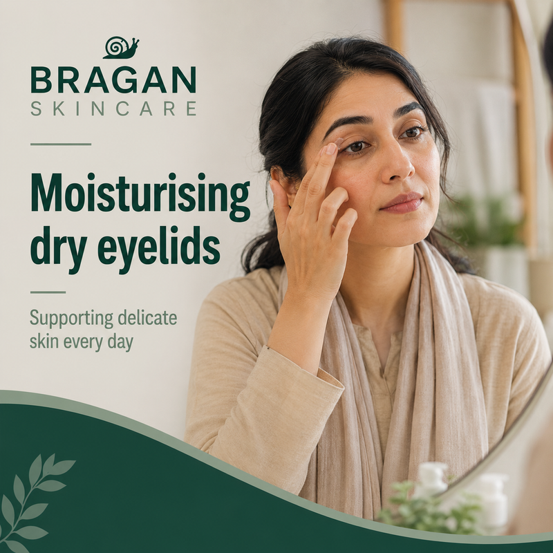 Moisturising dry eyelids: Caring for delicate eyelid skin
