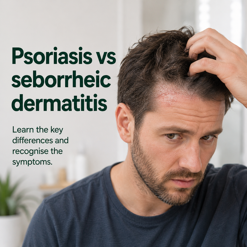 Psoriasis vs Seborrheic Dermatitis: What's the difference?