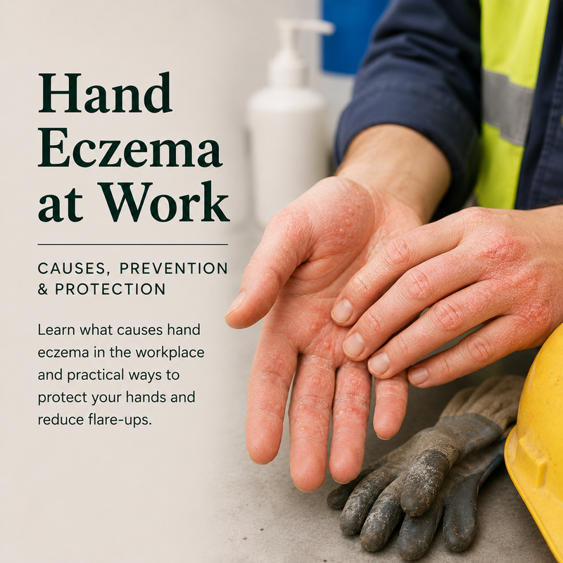 Hand eczema at work: Protecting your hands on the job