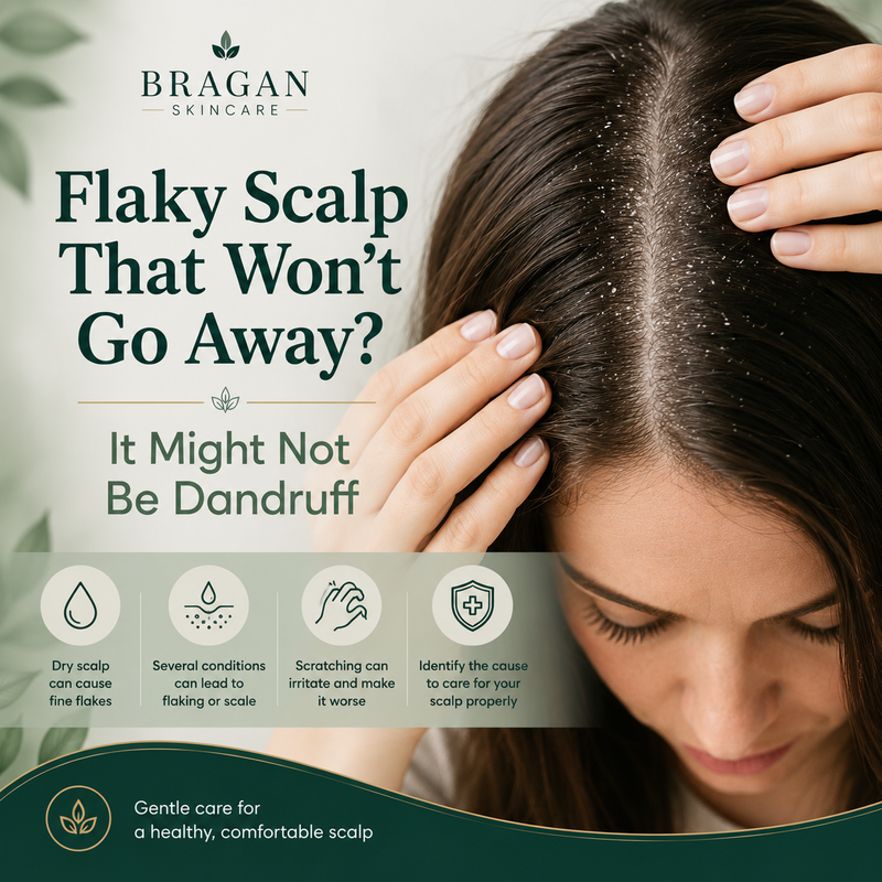 Flaky Scalp That Won’t Go Away? It May Not Be Dandruff