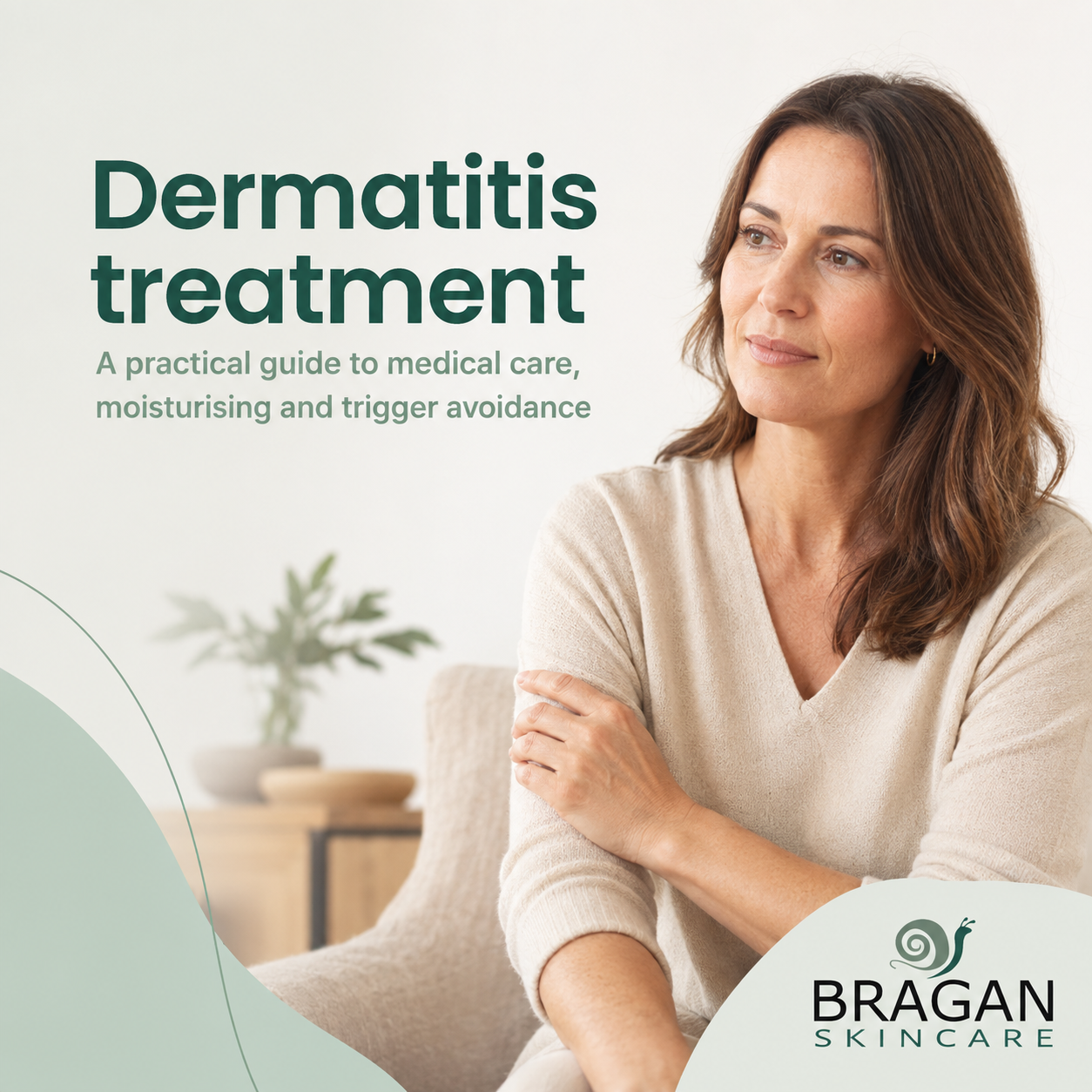 Practical dermatitis treatment guide covering medical care, moisturising and trigger avoidance.