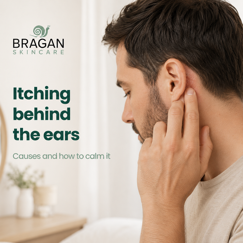 Itching behind the ears: causes and how to calm it