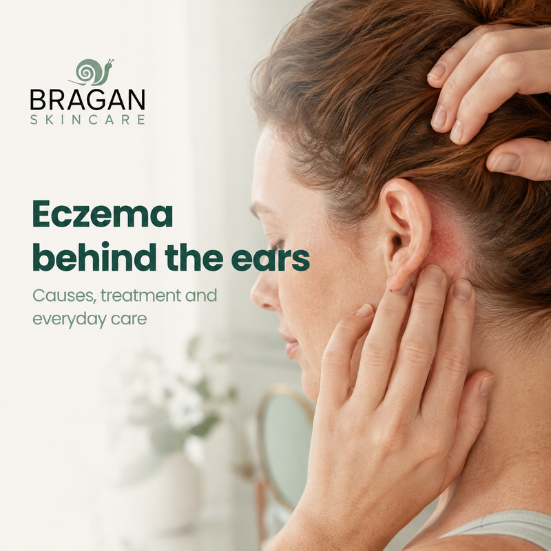 Eczema behind the ears: Causes, treatment and care