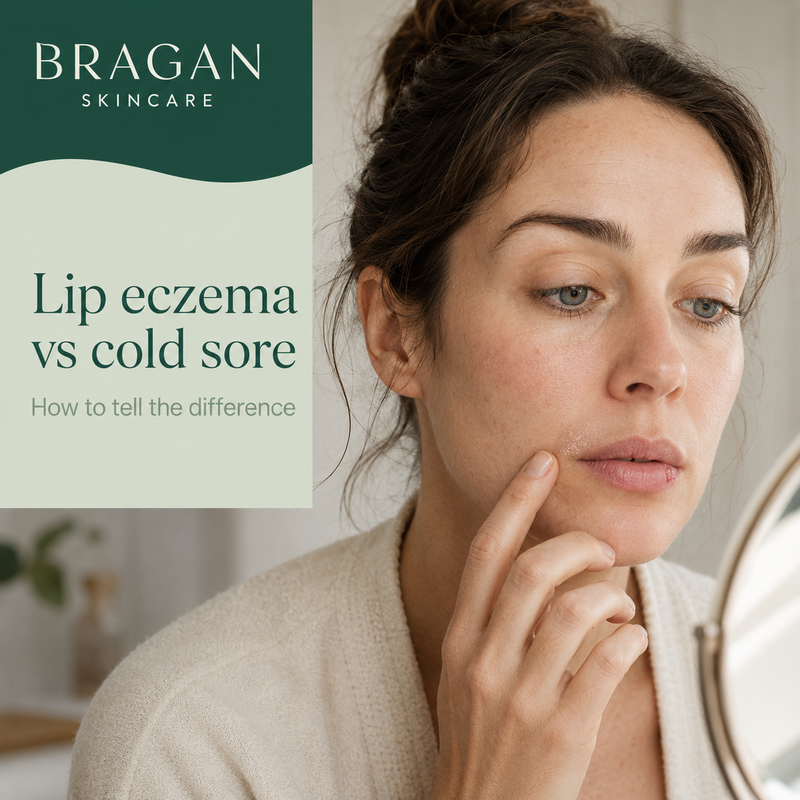 Lip Eczema vs Cold Sore: How to Tell the Difference