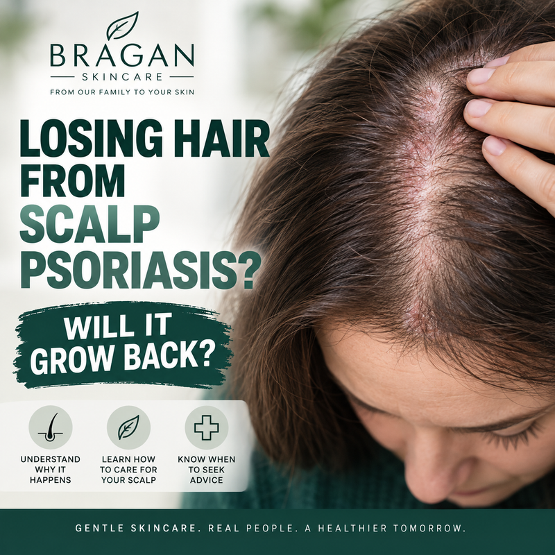 Losing hair from scalp psoriasis? Will it grow back?