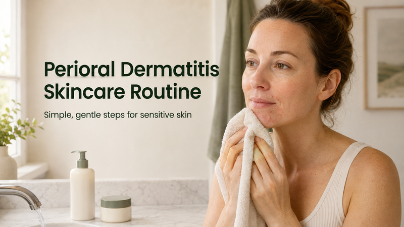 Perioral Dermatitis Skincare Routine: What to Use to see real ersults.