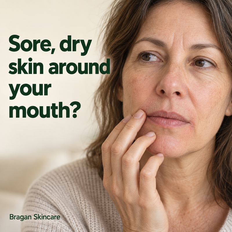 How to Soothe Burning, Tight or Dry Skin Around the Mouth