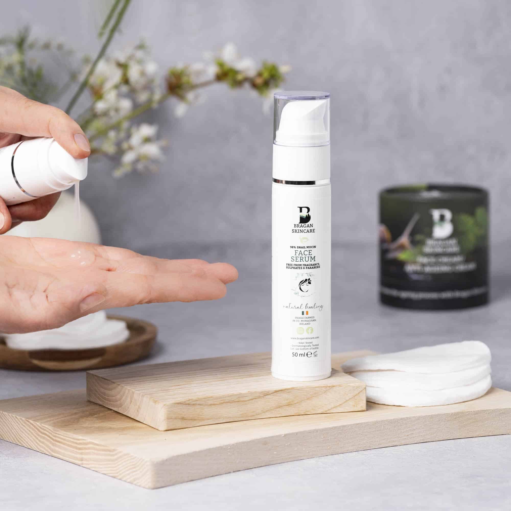 Snail Mucin Face Serum for Hydration & Skin Repair