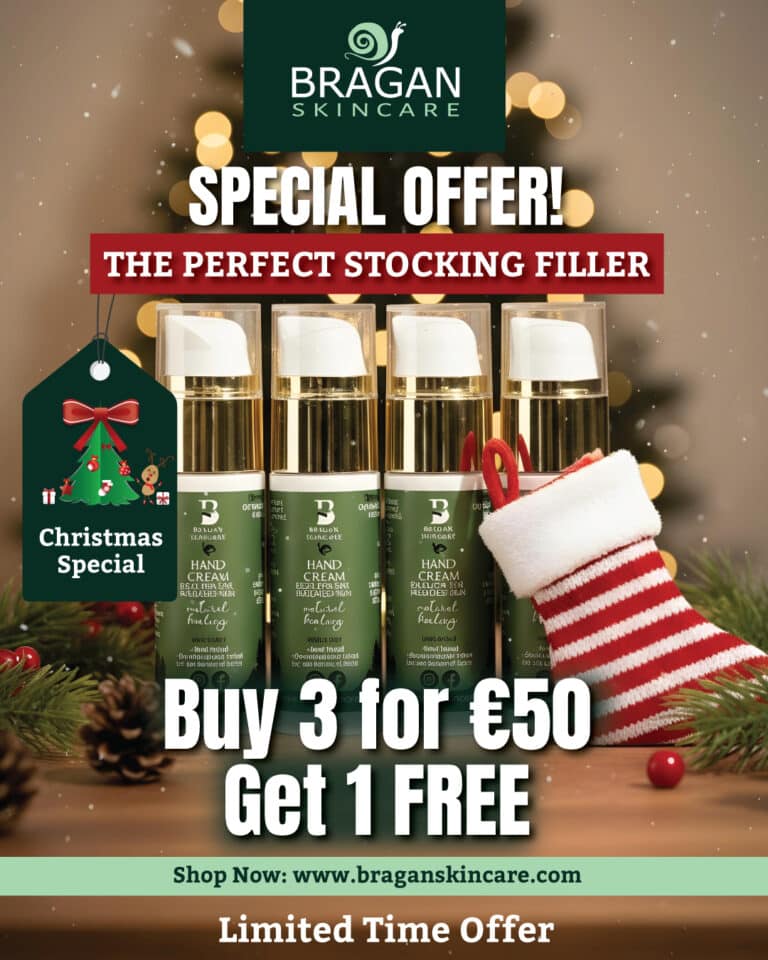 Special Offer: 3 Bottles of Natural Nail and Hand Cream get a 4th FREE!