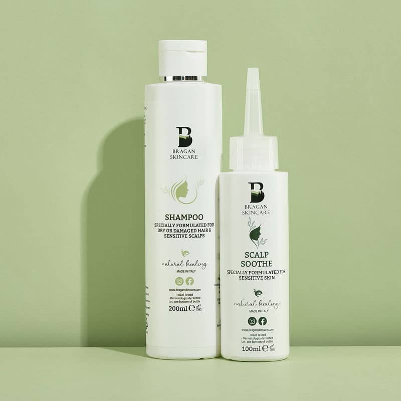 Seborrheic Dermatitis Treatment, psoriasis treatment,dermatitis treatment, scalp psoriasis shampoo,Snail mucin scalp soothe and shampoo bundle