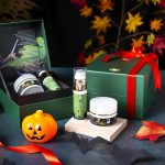 Bragan Skincare Halloween Gift Box with face and hand creams infused with snail mucin for hydration and healing