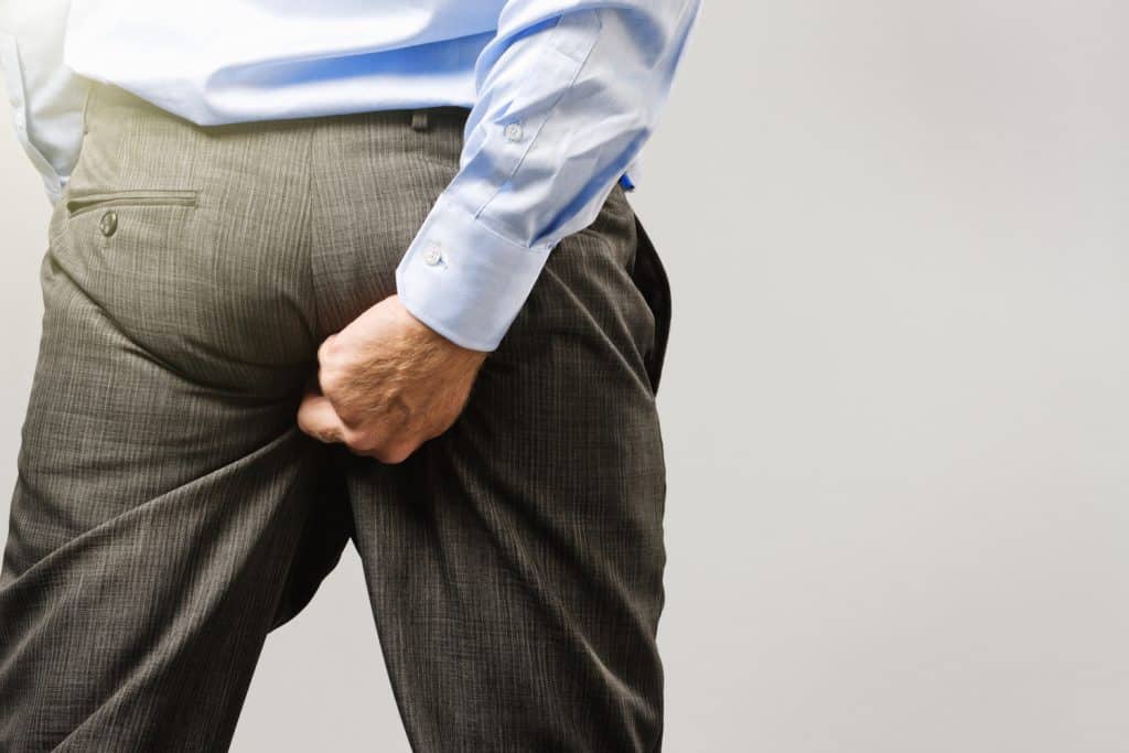 itchy bum,