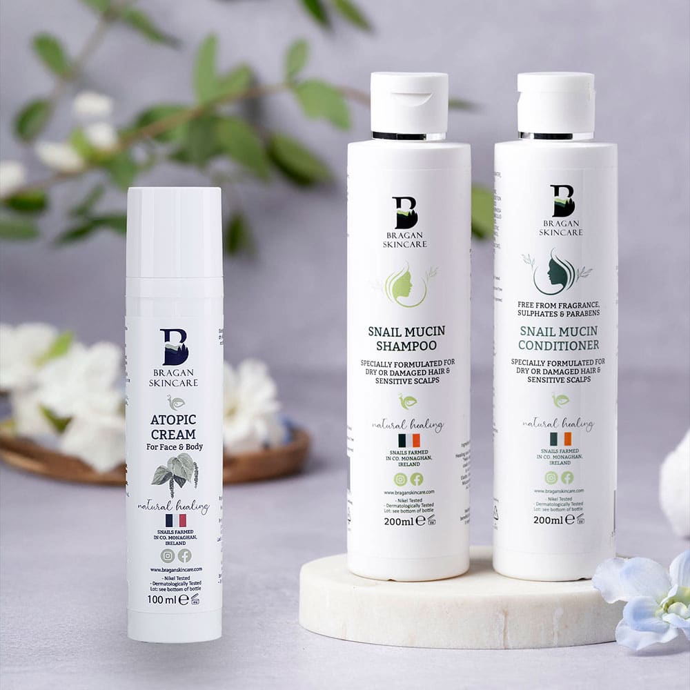 Atopic Cream Bundles - 100ml Atopic + 400ml Shampoo + 200ml Conditioner [Save €20/£18]