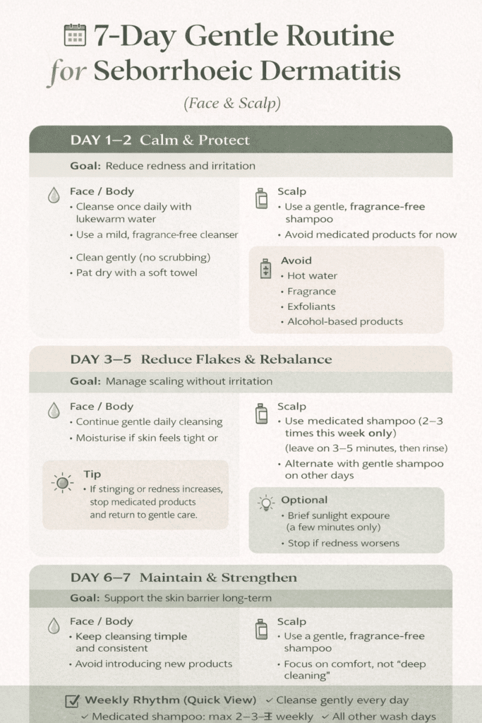 Seborrheic graphic 7 day treatment
