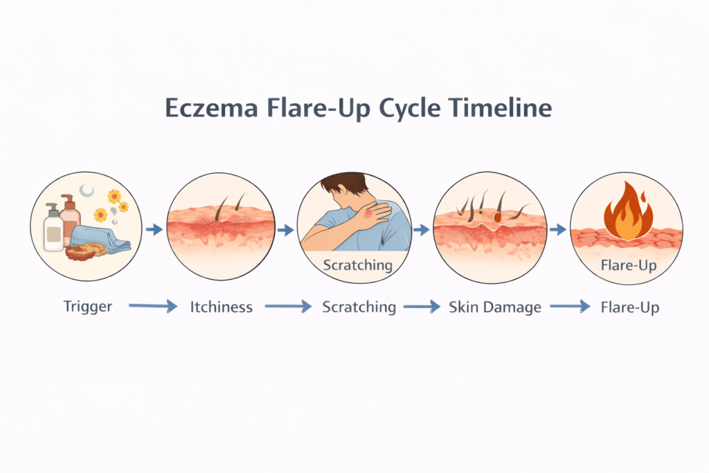 eczema flare ups